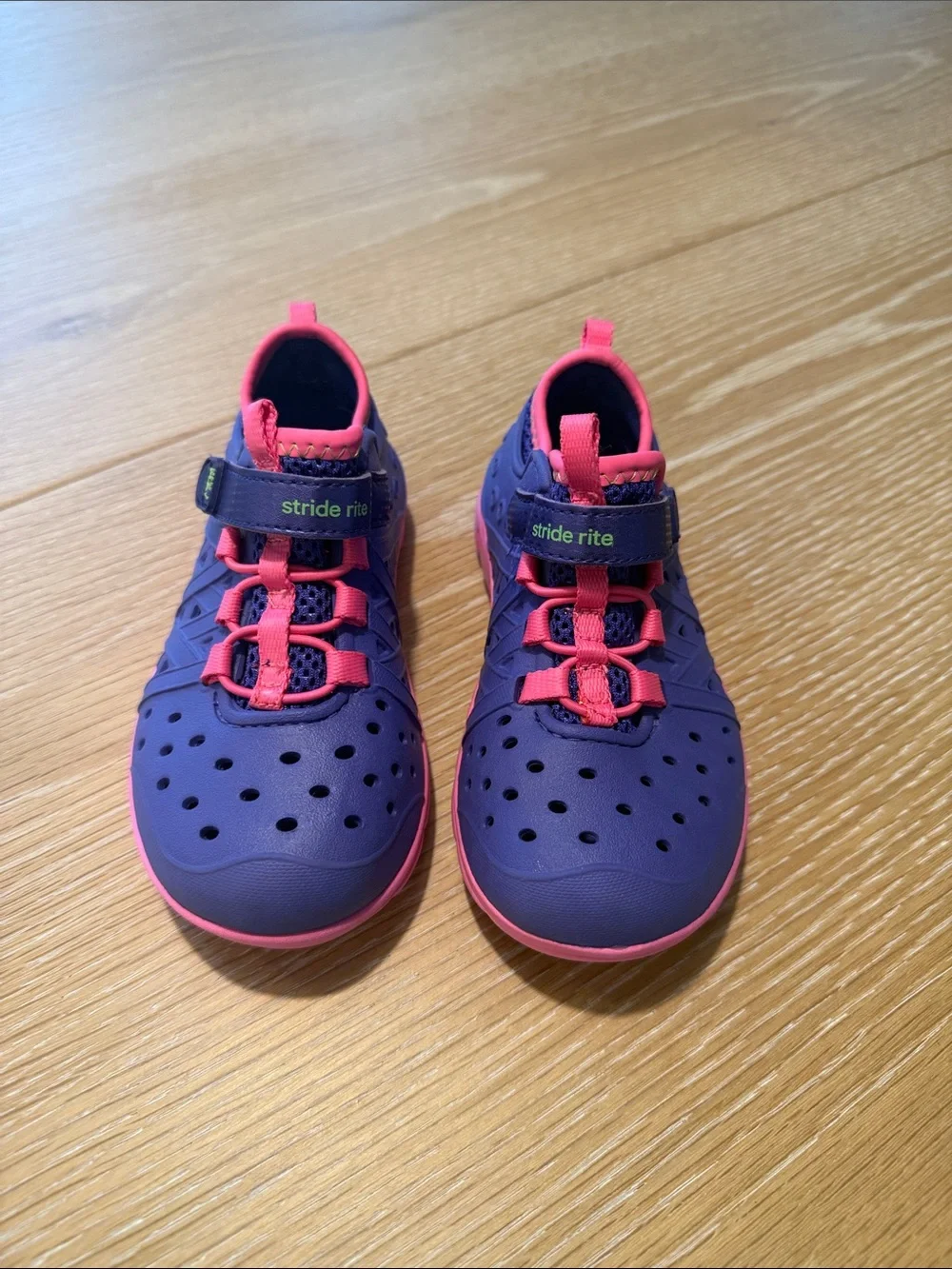 Stride Rite Kids Purple and Pink Water Shoes